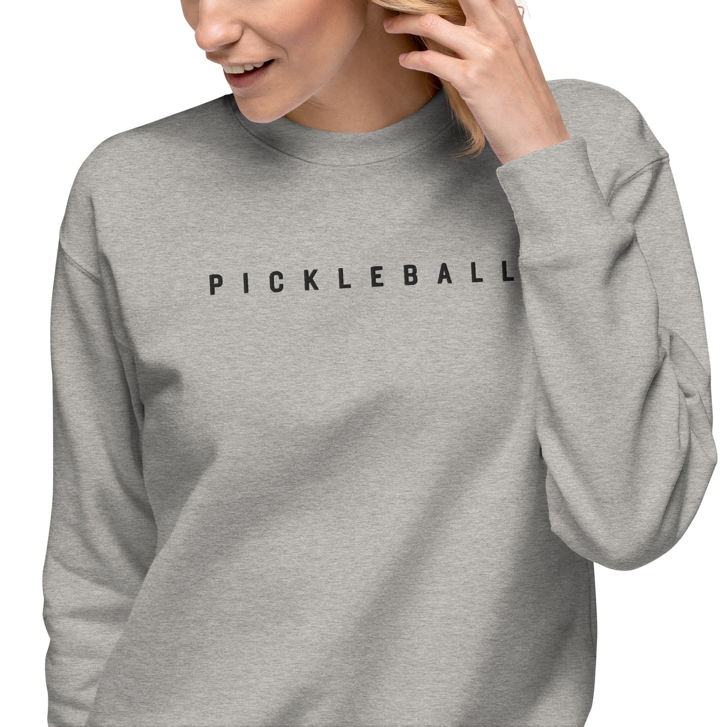 Embroidered Pickleball Unisex Premium Sweatshirt