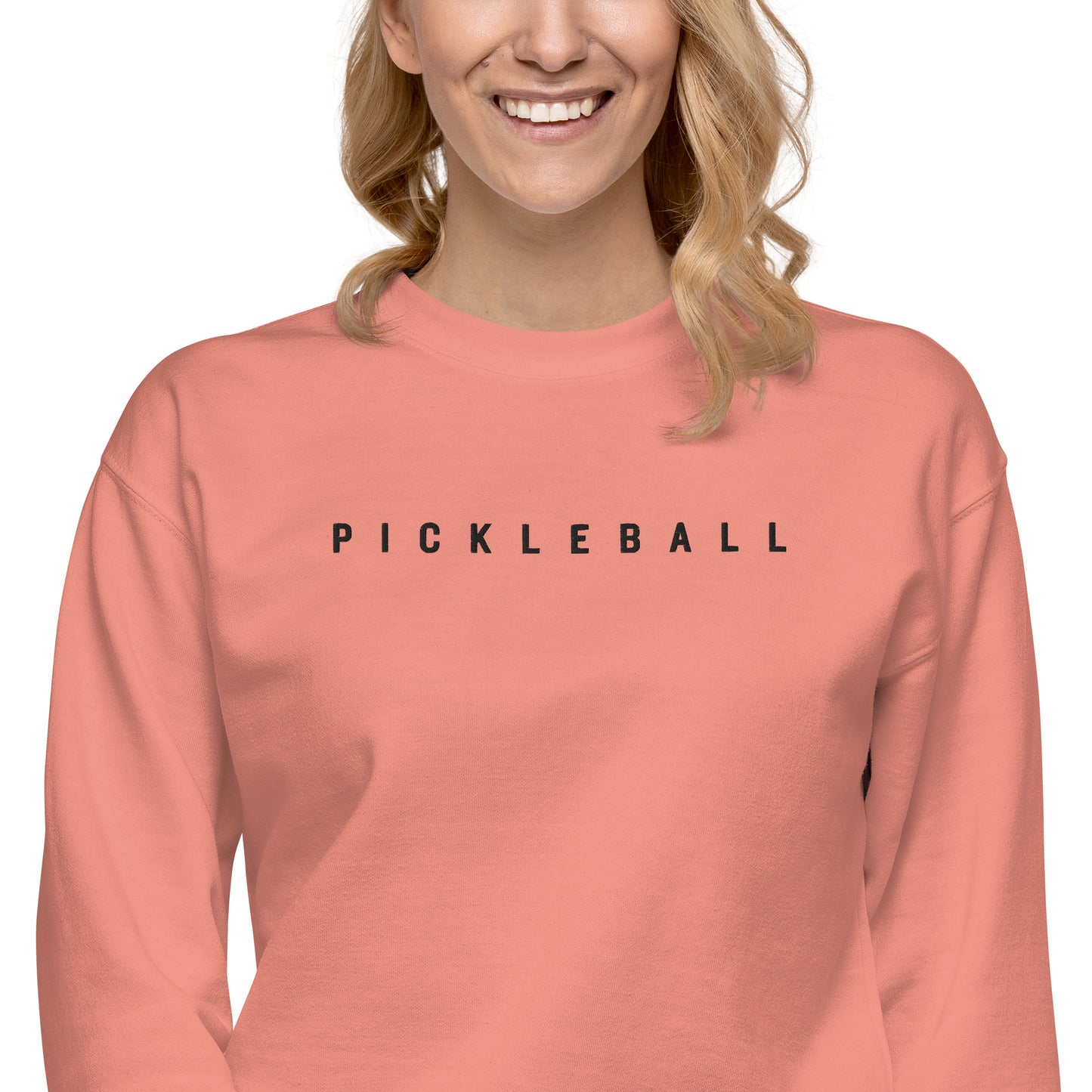 Embroidered Pickleball Unisex Premium Sweatshirt