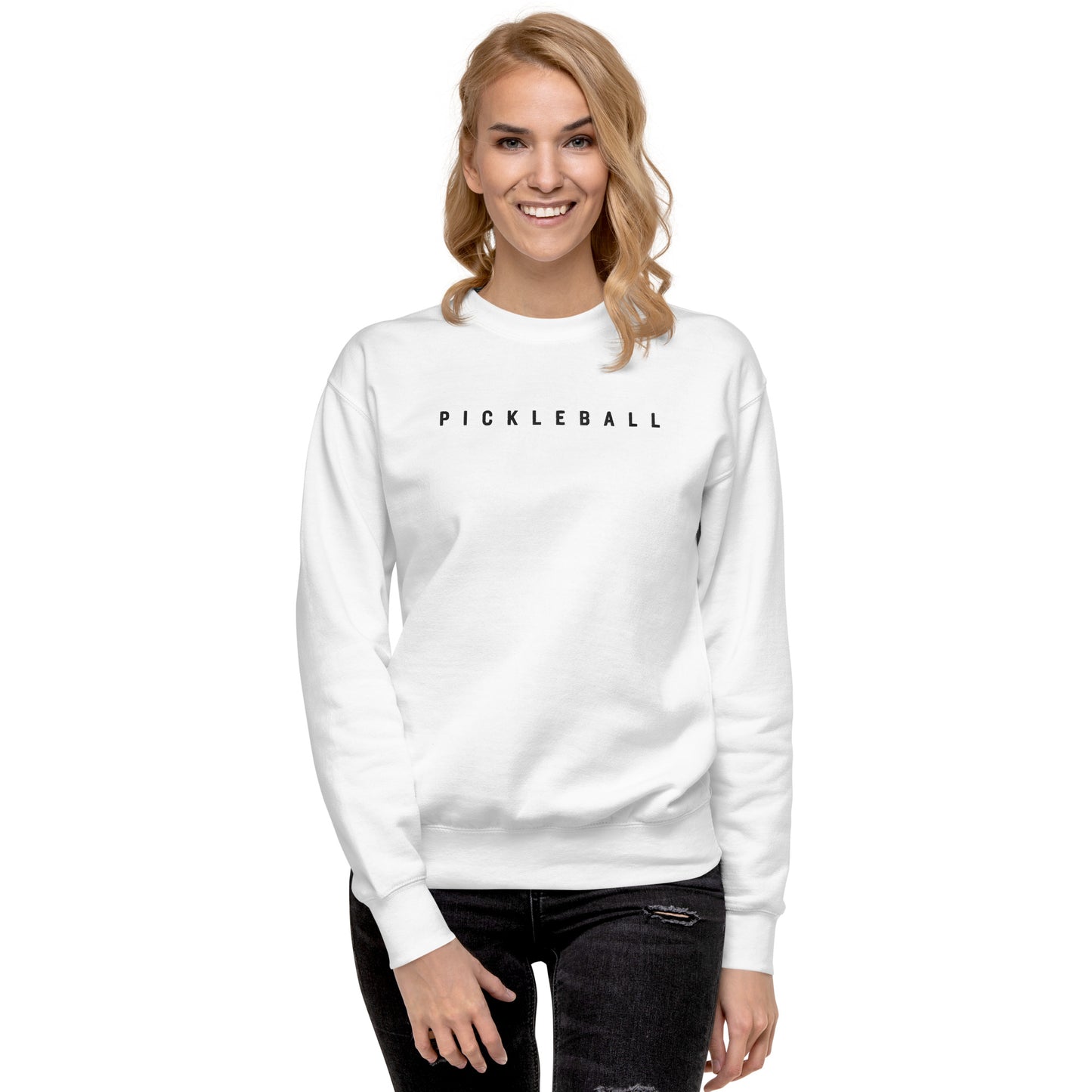 Embroidered Pickleball Unisex Premium Sweatshirt