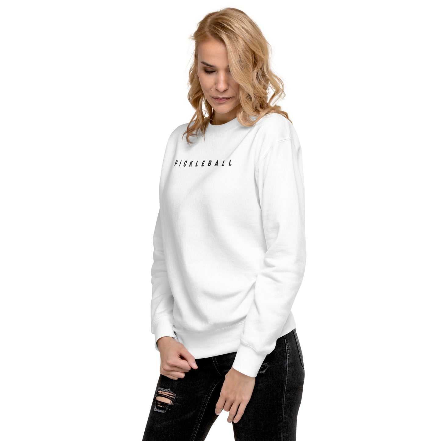 Embroidered Pickleball Unisex Premium Sweatshirt