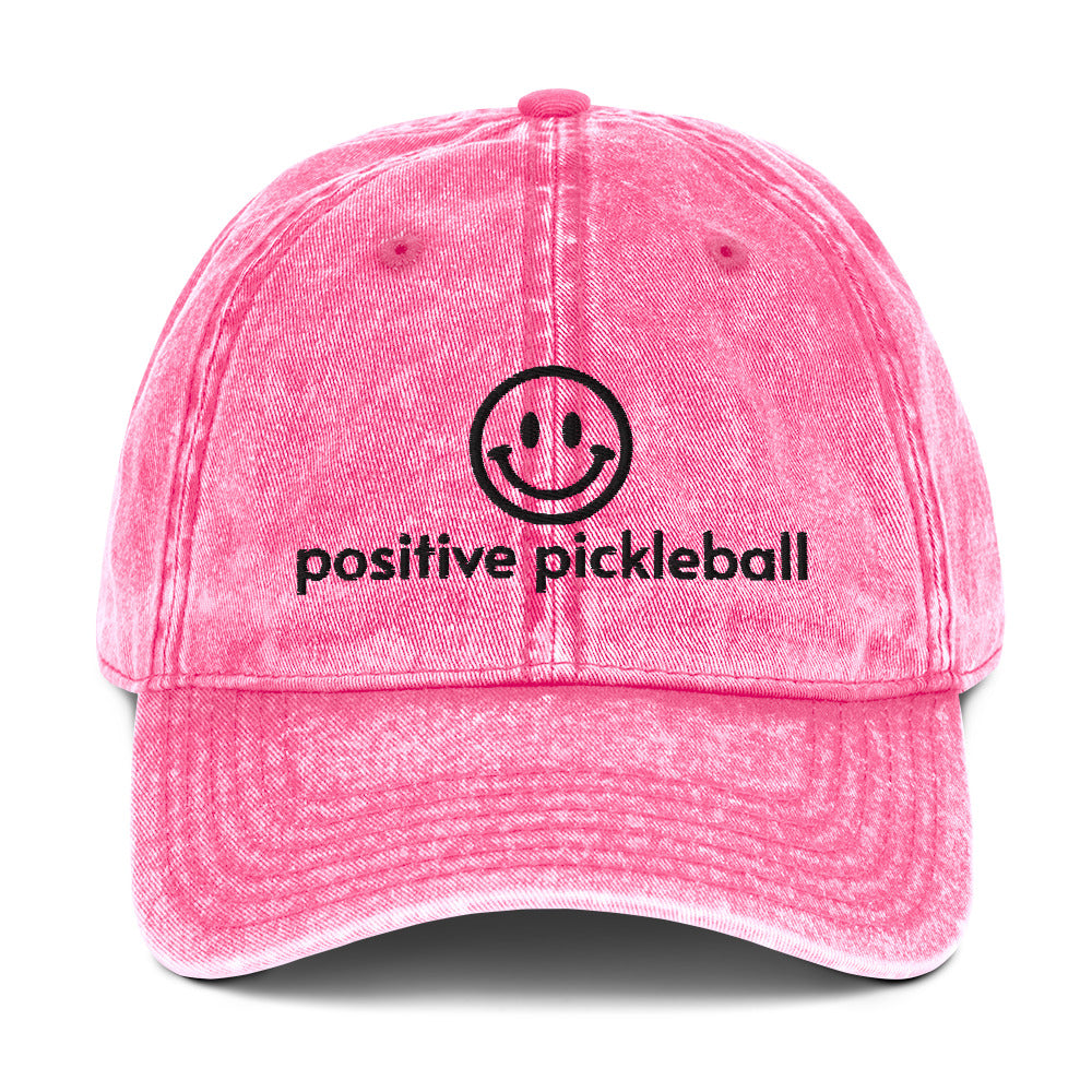 Positive Pickleball Smiley Hat