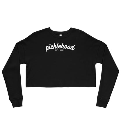 Picklehood Crop Sweatshirt